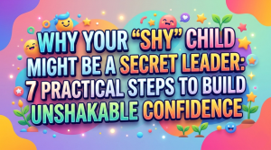 Read more about the article Why Your “Shy” Child Might Be a Secret Leader: 7 Practical Steps to Build Unshakable Confidence